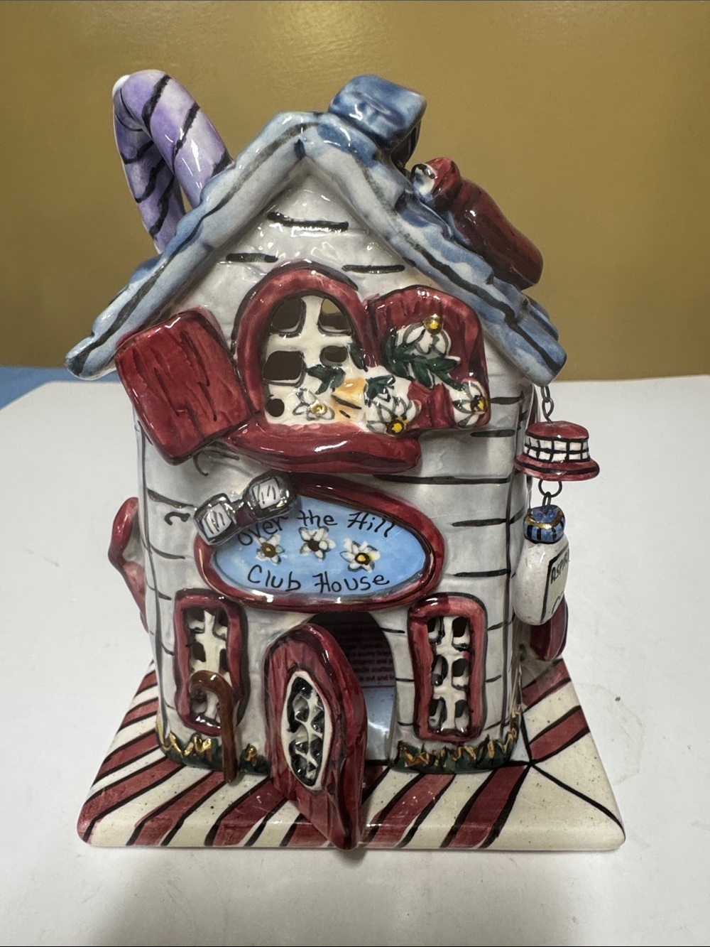 Heather Goldminc Blue Sky Clayworks Over The Hill Clubhouse Cottage
